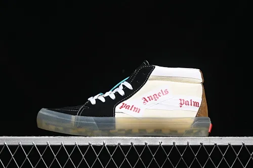 All categories Vans Vans series Vans Mid Vans China Palm Angels x Vans Sk8-Mid joint mid-top casual sneakers VN000CRPGRN